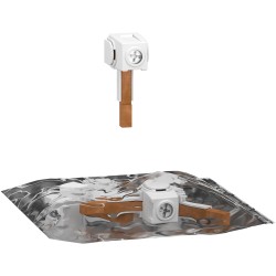 Zacisk zasilający do szyny sztyftowej 3+N A9XPCM04 zestaw 4 sztuk Acti9 A9XPCM04 Schneider