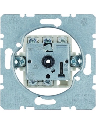 one.platform Łącznik obrotowy 3-pozycyjny bez pozycji zerowej 2-1-3, mechanizm, zaciski śrubowe 386101 Berker Hager