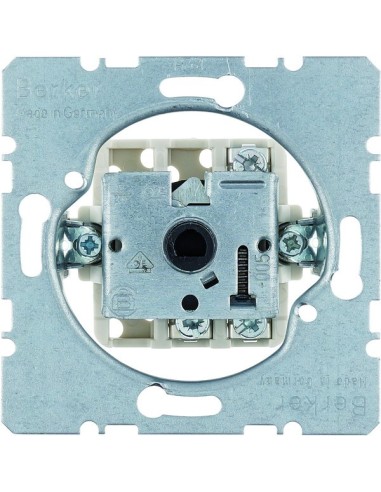 one.platform Łącznik żaluzjowy na klucz 1-biegunowy, mechanizm, zaciski śrubowe 3851 Berker Hager