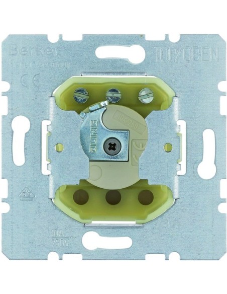 one.platform Łącznik żaluzjowy na klucz do wkładki patentowej zwierny 1-biegunowy, mechanizm, zaciski śrubowe 383110 Berker Hage