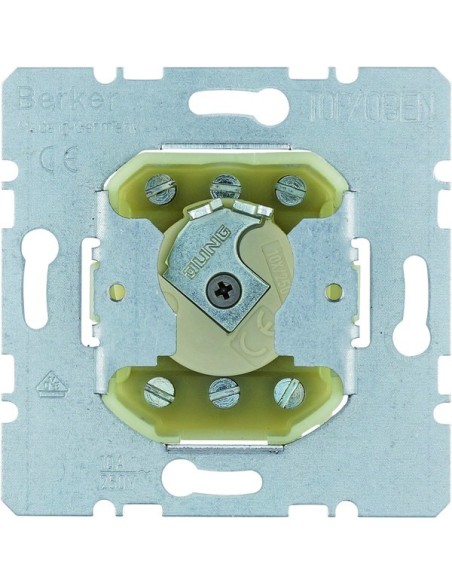 one.platform Łącznik na klucz do wkładki patentowej, uniwersalny (schodowy), mechanizm, zaciski śrubowe 382610 Berker Hager