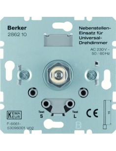 one.platform Rozszerzenie ściemniacza uniwersalnego z płynną regulacją, mechanizm 286210 Berker Hager 2