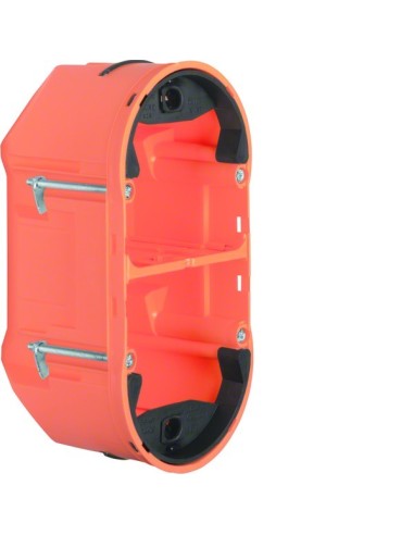 TS Sensor Puszka 2-krotna głęboka, pomarańczowy, mat 1870 Berker Hager