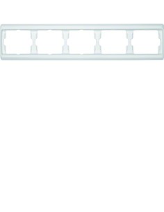 Arsys Ramka 5-krotna pozioma, biały  13930069 Berker Hager 2