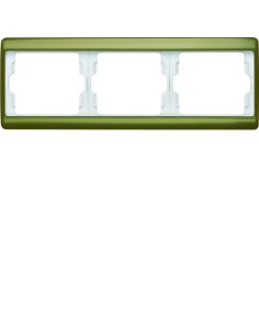 Arsys Ramka 3-krotna pozioma, złoty  13740002 Berker Hager 2