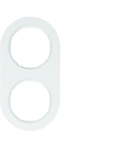 R.classic Ramka 2-krotna, biały, połysk 10122089 Berker Hager