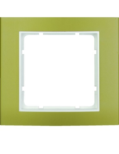 B.3 Ramka 1-krotna, złoty/biały  10113046 Berker Hager