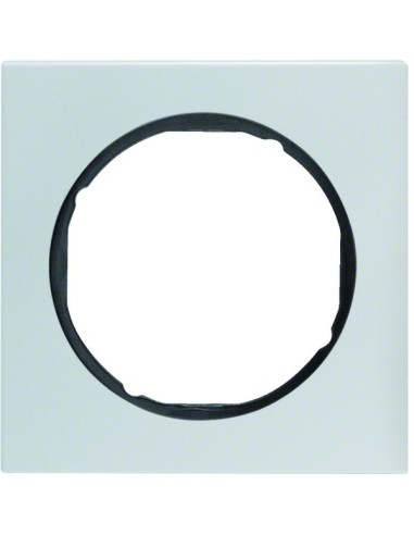 R.3 Ramka 1-krotna, alu/czarny  10112284 Berker Hager