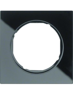 R.3 Ramka 1-krotna, szkło, czarny  10112216 Berker Hager 2