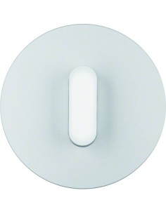 R.classic Płytka czołowa z pokrętłem do łącznika obrotowego, alu/biały 10012074 Berker Hager 2