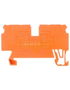 Złączka 4-przewodowa 2,5mm2 pomarańczowa 870-832