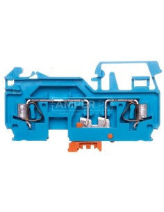 Złączka rozłączalna 2-przewodowa 2,5mm2 nóż rozłączający pomarańczowy 280-876