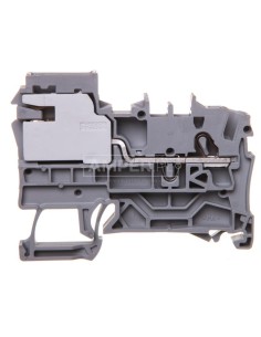 Złączka 1-przewodowa 2,5mm2 do przewodu wyrównawczego szara TOPJOBS 2002-7111