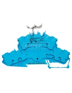 Złączka 2-piętrowa 2,5mm2 niebieska TOPJOBS 2002-2434