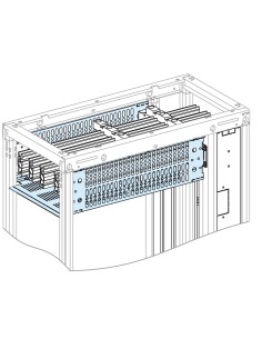 Wygrodzenie szyn 650x600mm 04986