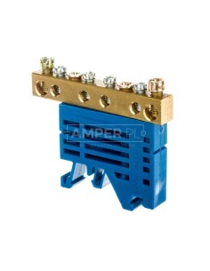 Zacisk ochronny 2x16 mm2, 4x4 mm2 niebieski Z-2101 84003003