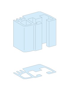 Linergy profil do szyny 1250A 1620mm 04505