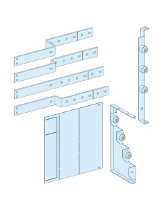 Połączenie montażowe poziome NS1600 4P 04484
