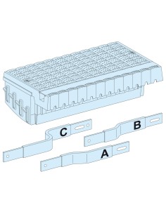 Polypact Blok dystrybucyjny do NSX250 na stałe z dźwignią 3P 04403