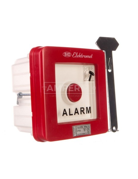 Wyłącznik alarmowy 1Z 1R 12A /ALARM TECHNICZNY/ IP55 WAp-1s 921551