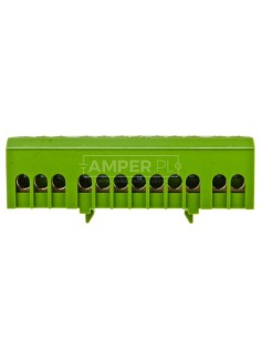 Zacisk ochronny izolowany na szynę MZOI-PE R33RA-01010104221