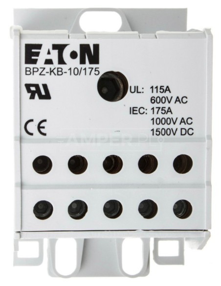 Blok listew rozdzielczych 1-biegunowy 175A BPZ-KB-10/175 102715