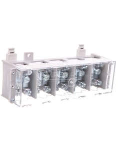 Odgałęźnik instalacyjny 5-segmentowy (zacisk: 5x35mm2 - 5x4x16mm2) na TS 35, LZ 5*35/16 wyk.21 84027002