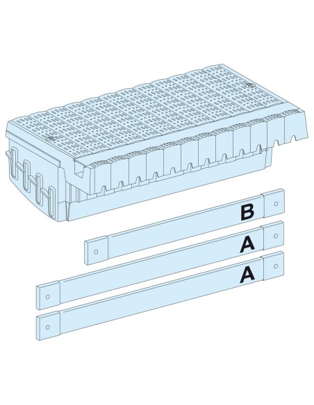 Prisma Plus, System P, blok rozdzielczy Polypact, stacj. wtykowy, 3 bieg. 04405