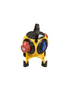 Rozdzielnica przenośna PEGASUS 16A/5P 2xGS 9034010y