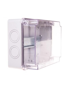 Obudowa 148x198x96mm IP65 z szyną OH-3B.1 Hermet Box 29.35