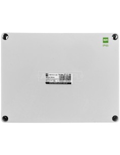 INDUSTRIAL Puszka hermetyczna n/t 220x170x107 IP65 szara 2717-00