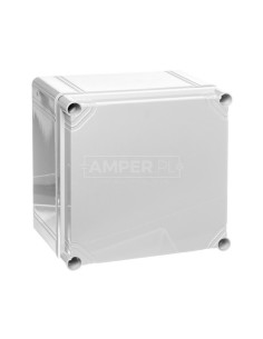 Obudowa kompletna szara pokrywa ABS 200x200x132mm IP66/67 OABP202013G