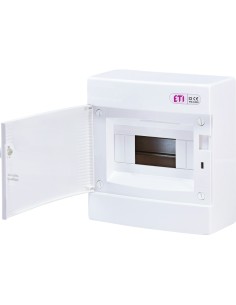 Rozdzielnica modułowa 1x8 natynkowa /biała/ IP40 ECT8PO DIDO 001101005