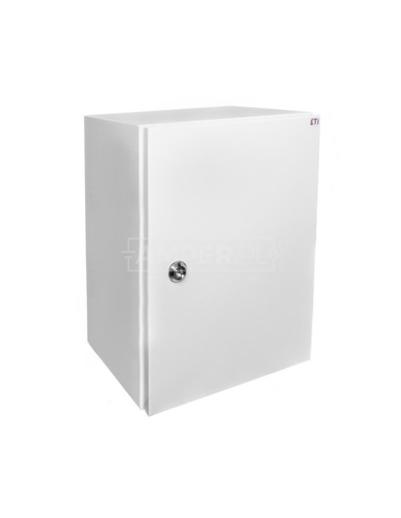 Obudowa metalowa 400x300x250mm IP65 z płytą ETIBOX GT 40-30-25 001102107
