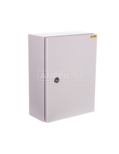 Obudowa metalowa 400x300x160mm IP65 z płytą montażową RN 304015 (RAL 7035) R30RS-01011100600