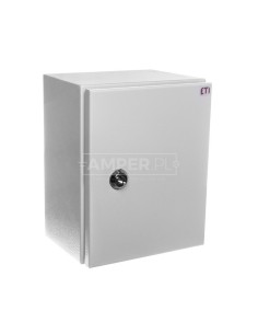 Obudowa metalowa 250x200x150mm IP65 z płytą ETIBOX GT 25-20-15 001102100