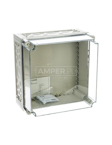 Obudowa 375x375x225mm IP65 pokrywa transparentna CI44E-200 036182