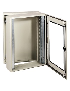 Szafa ścienna VDM 10U, 2 korpusy, głęb. 480 NSYVD2M10U5