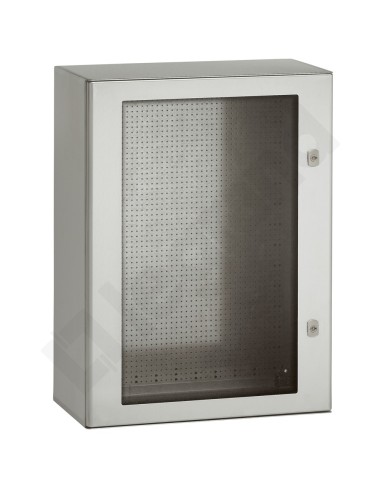 Obudowa metalowa z oknem ATLANTIC Inox 1000x800x300 IP66 bez płyty 035233