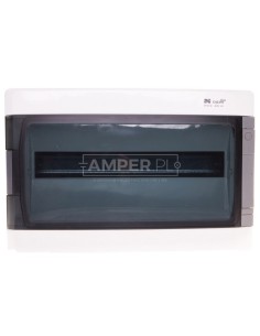 Rozdzielnica modułowa hermetyczna 1x18 natynkowa IP65 GALANT PLUS RN 1/18 1604-01