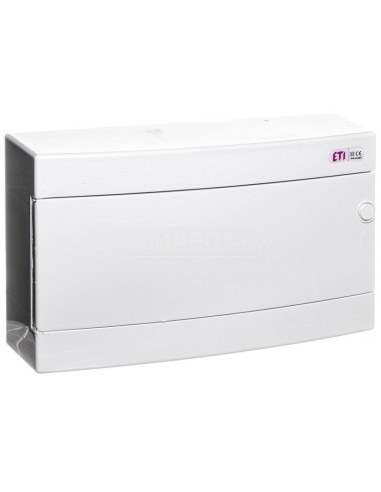 Rozdzielnica modułowa 1x18 natynkowa /biała/ IP40 ECT18PO-s DIDO 001101071