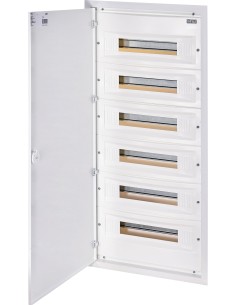 Rozdzielnica modułowa 6x18 podtynkowa /drzwi metal/ IP40 ERP18-6 DIDO 001101218