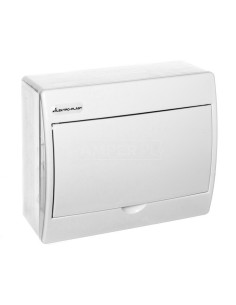 Rozdzielnica modułowa 1x8 natynkowa IP40 RN-8/B  Fala  (N+PE) 7.12