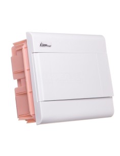 Rozdzielnica modułowa 1x8 podtynkowa IP40 SRp-8/B (N+PE) 2.12