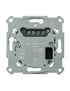 Merten System M Płytka przekaźnika 2 -kanałowy MTN5162-0000