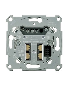 Merten System M Płytka przełącznika 2 -kanałowy MTN5152-0000