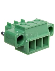 Wtyk śrubowy do płytek drukowanych 3P zielony MC 1,5/ 3-STF-3,81 1827716