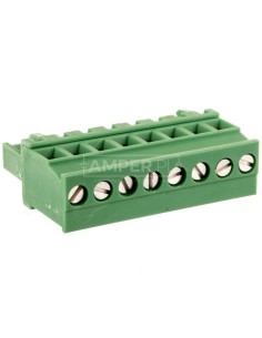 Wtyk śrubowy do płytek drukowanych 8P zielony MVSTBR 2,5/ 8-ST 1792074