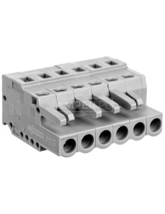 Gniazdo MCS-MIDI Classic 6-biegunowe szare raster 5mm 231-106/026-000 /50szt./