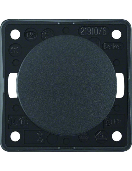Integro Flow Łącznik klawiszowy, uniwersalny, antracyt, mat 936562505 Berker Hager